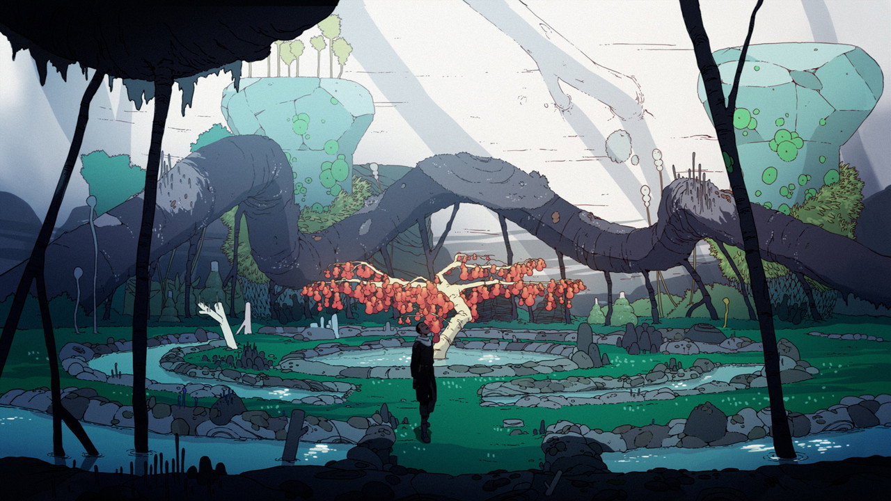 Scavengers Reign - Spanish TV show backdrop