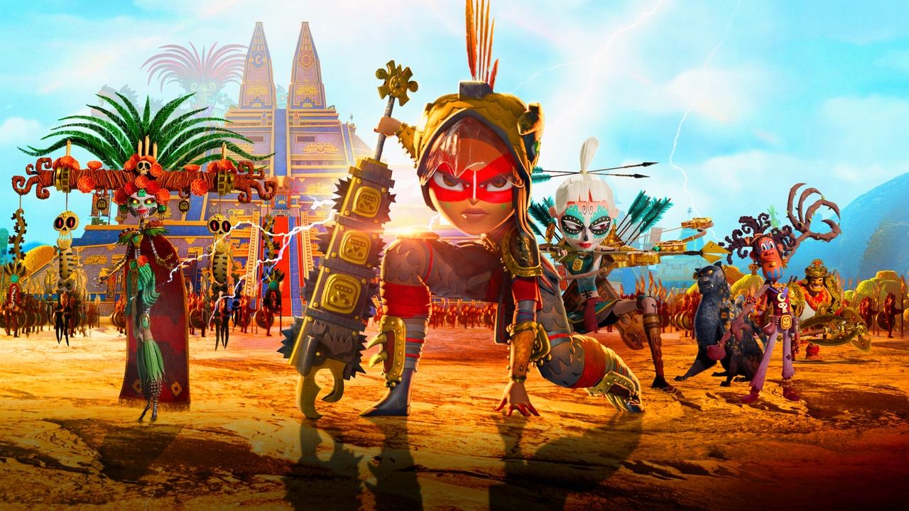 Maya and the Three - Spanish TV show backdrop